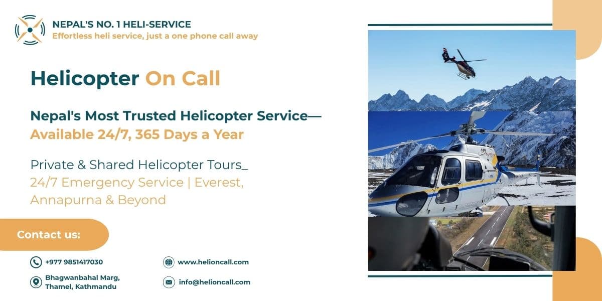 Helicopter On Call in Nepal