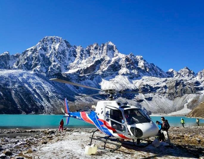 Everest Base Camp with Gokyo Heli Tour