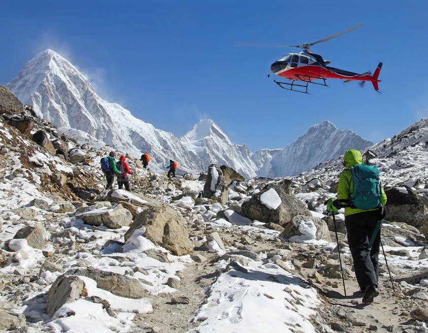 Helicopter Hiking in Nepal: Combining Thrills and Views