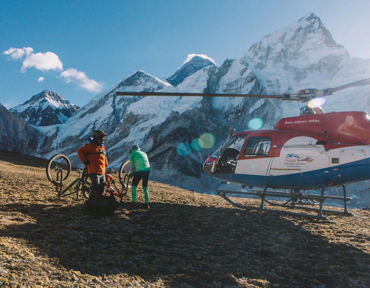 Helicopter Tours in Nepal: Soaring Above the Himalayas