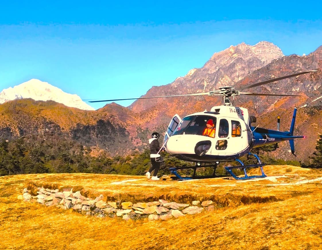 Helicopter Trip to Everest Base Camp:  Unforgettable Everest Experience