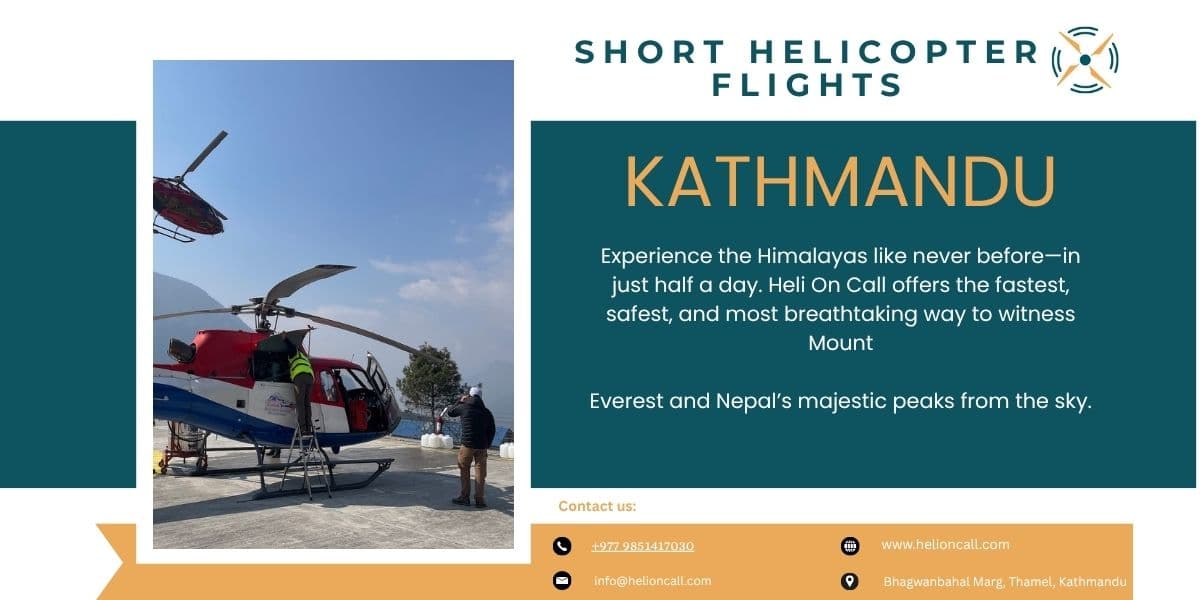 Short Helicopter Flights from Kathmandu