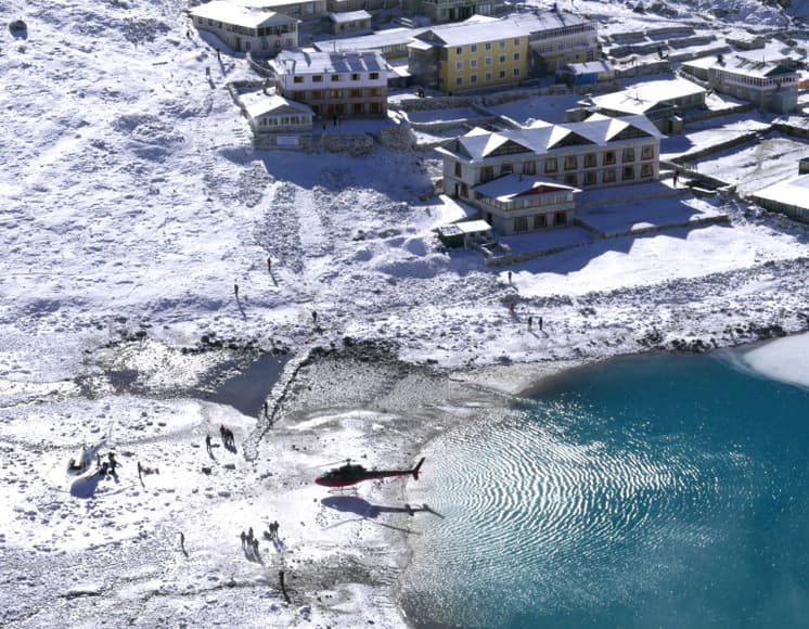 Gokyo Lake to Kathmandu Helicopter Flight