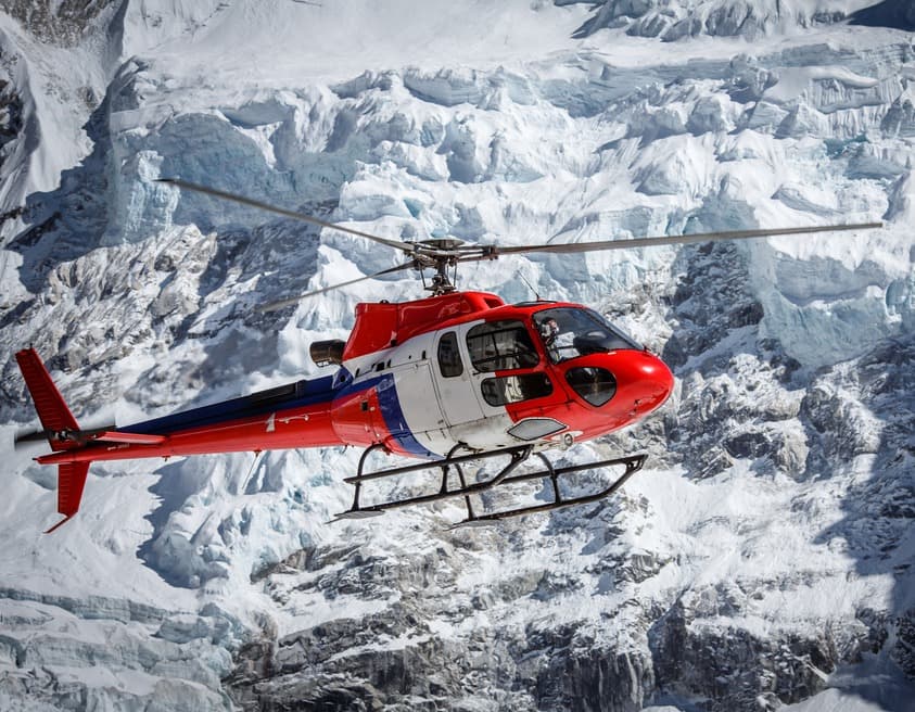 Everest Base Camp to Lukla Helicopter Flight
